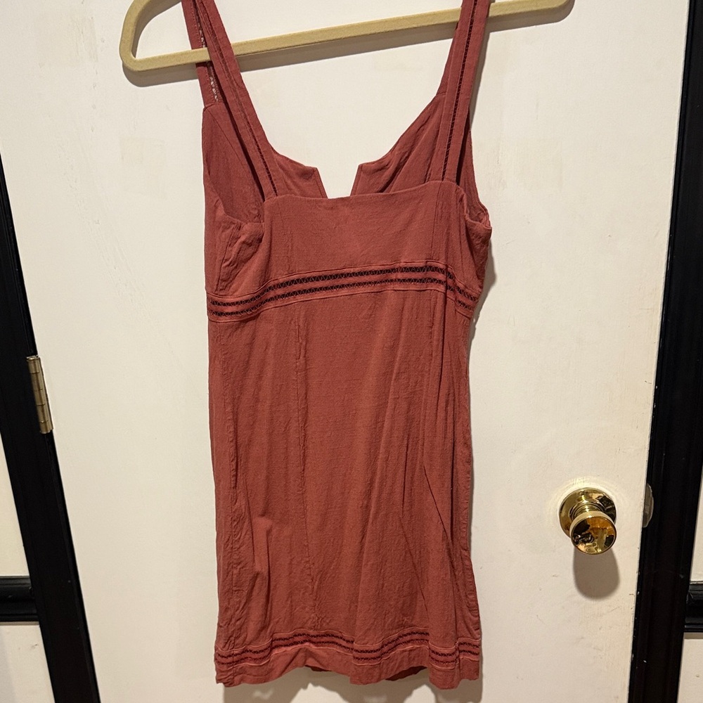 Free People Rust Mini Dress - Picture 3 of 3